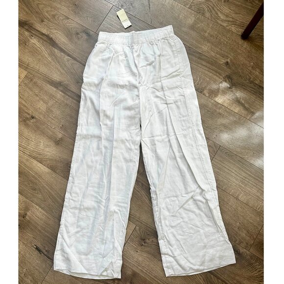 Abercrombie Women's Linen-Blend Pull-On Pant - NWT - Picture 5 of 8